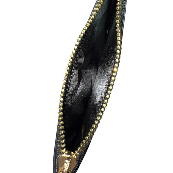 Tom Ford Beauty Pouch Black Leather With Gold Hardware NIB - Picture 6 of 10